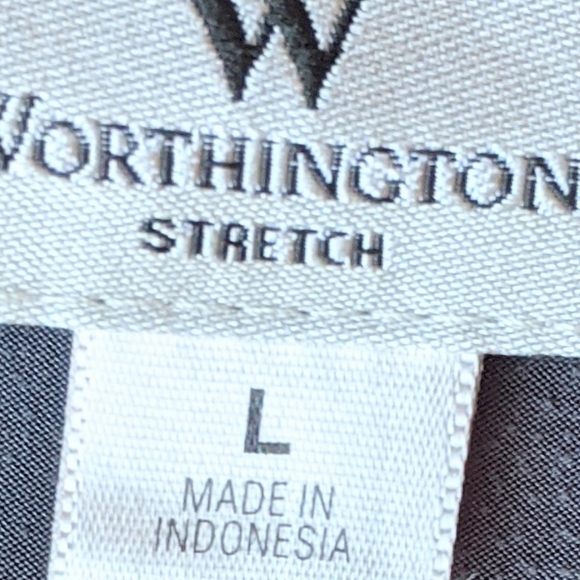 Slinky gray drape-front top - Picture 5 of 6